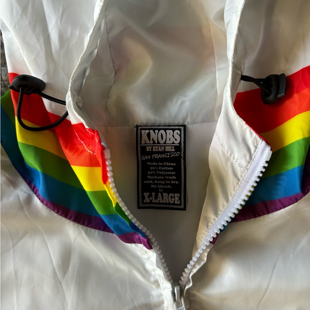 Knobs Unisex Windbreaker By Ryan Hill - image 3